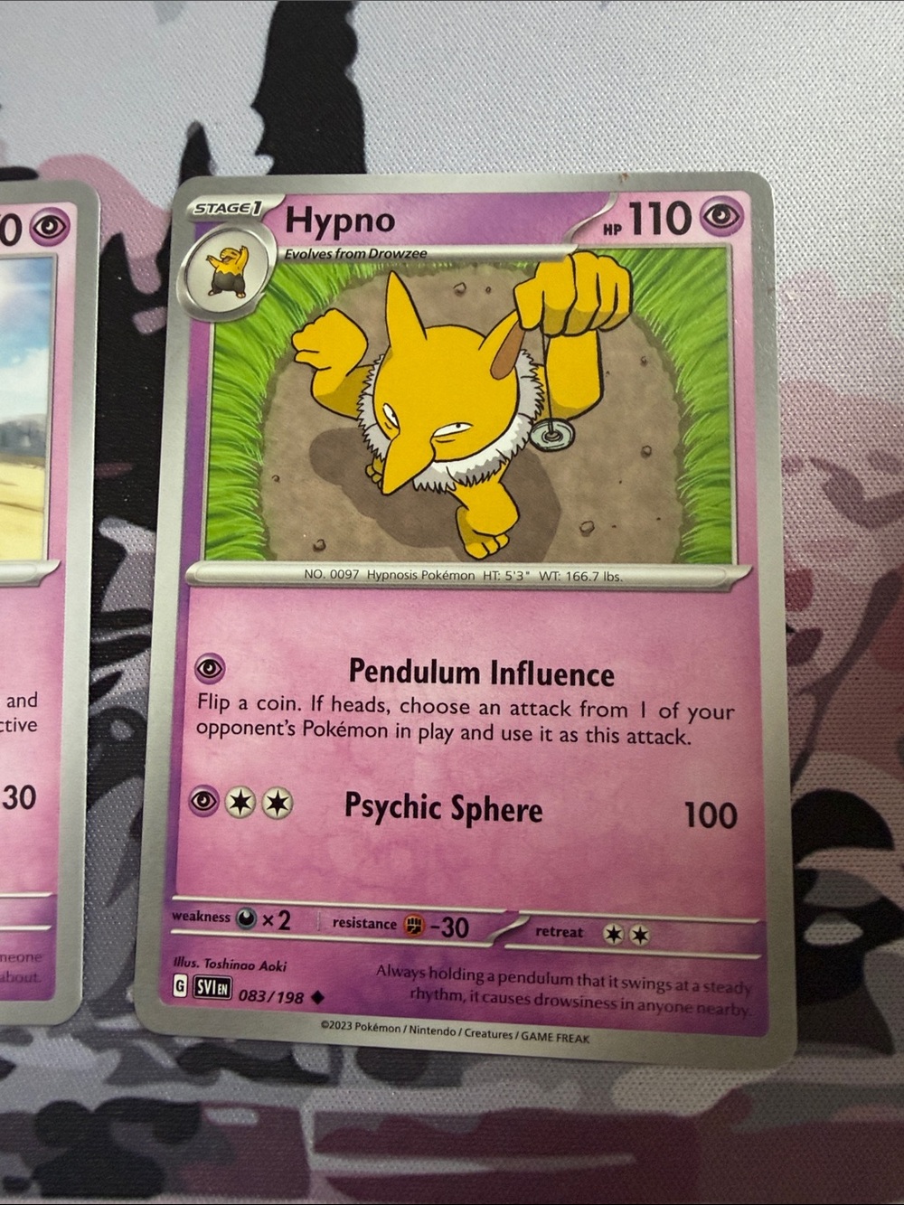 Drowzee & Hypno Evolution Lot | Shrouded Fable + Pokémon 151 + Scarlet & Violet - Picture 7 of 7